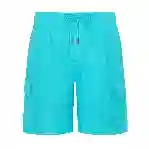 صورة Erkek Baie Keten Bermuda