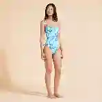 صورة Kadın Tahiti Flowers Facette Mayo