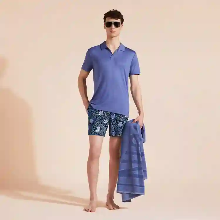 صورة Erkek Pirinol Tencel Polo