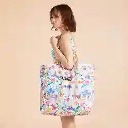 صورة Unisex Happy Flowers Babel Çanta