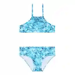 صورة Kız Çocuk Gomette Flowers Tie & Dye Bikini