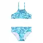 صورة Kız Çocuk Gomette Flowers Tie & Dye Bikini