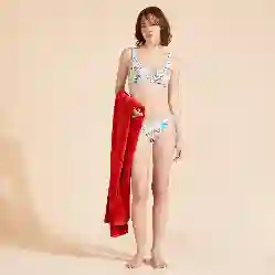 صورة Kadın Happy Flowers Flamme Bikini Altı