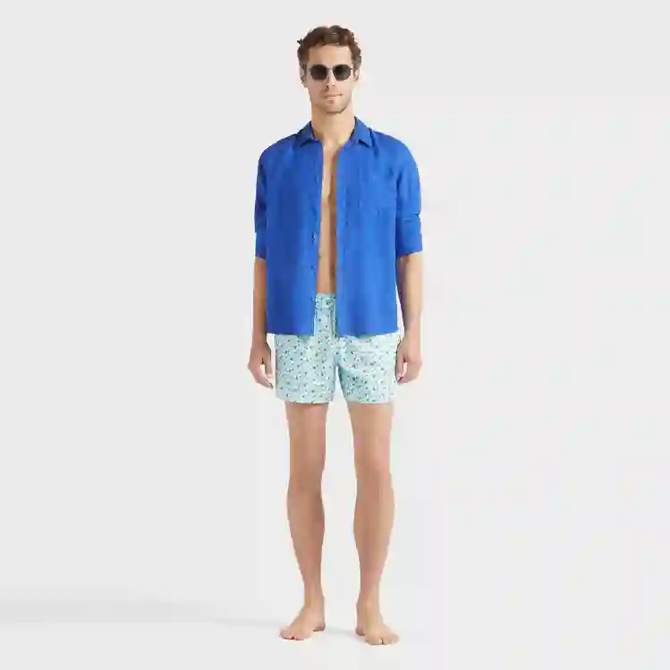 صورة Erkek Micro Ronde Des Tortues Moorise Mayo