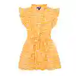 صورة Kız Çocuk Turtle Vichy Ganache Elbise