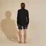 صورة Erkek Caroubis Keten Gömlek