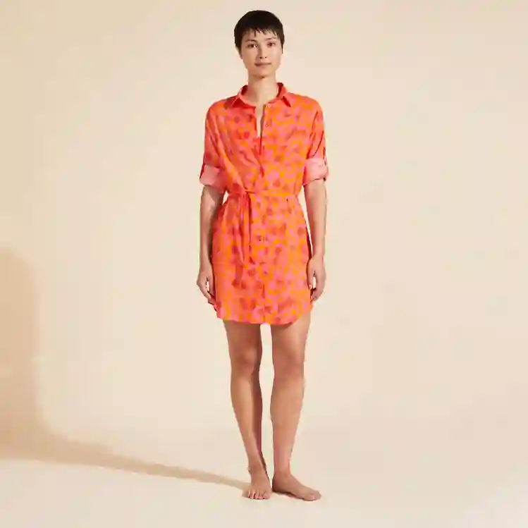 صورة Kadın New Leopard Florence Gömlek