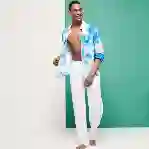 صورة Erkek Pacha Keten Pantolon