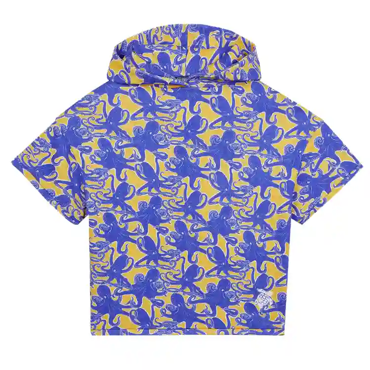 صورة Erkek Çocuk Octopus All Over Geo Tişört