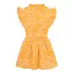 صورة Kız Çocuk Turtle Vichy Ganache Elbise