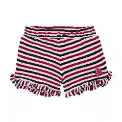 صورة Kız Çocuk Striped Gimy Şort