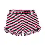 صورة Kız Çocuk Striped Gimy Şort