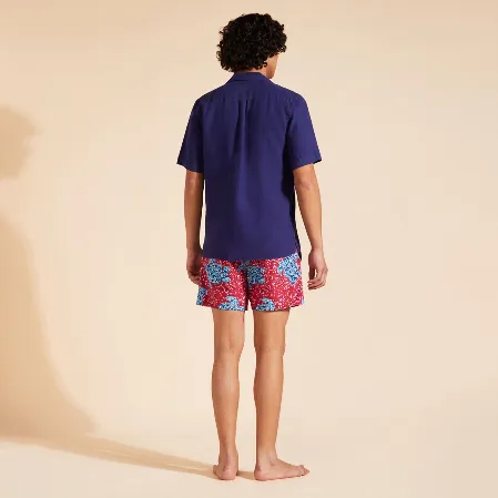 صورة Erkek Charli Keten Gömlek