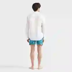 صورة Erkek Caroubis Pamuk-Keten Gömlek