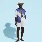 صورة Erkek Baoon Keten Bermuda