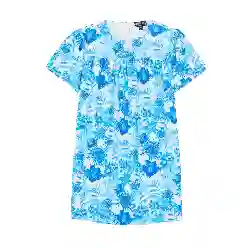 صورة Kız Çocuk Tahiti Flowers Goyave Elbise