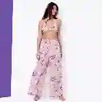 صورة Kadın Rainbow Flowers Like Bikini Üstü