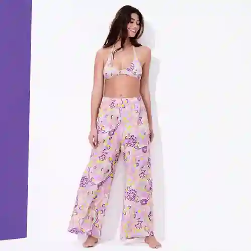 صورة Kadın Rainbow Flowers Like Bikini Üstü