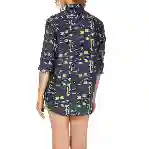 Resim Unisex Caracal Gömlek