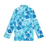 صورة Çocuk Tahiti Flowers Ginko-Z UV Korumalı Tişört