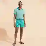 صورة Erkek Micro Ronde Des Tortues Rainbow Mahina Mayo