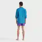 صورة Erkek Caroubis Keten Gömlek