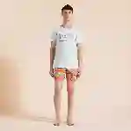 صورة Erkek Tahiti Flowers Thom Tişört