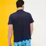 صورة Erkek Pyramid Keten Polo