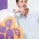 صورة Erkek Caroubis Keten Gömlek