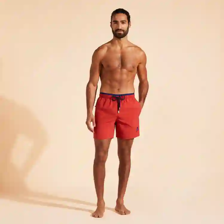 صورة Erkek Solid Bicolore Moka Mayo