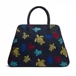 صورة Unisex Multicolor Turtles Dance Brady Çanta