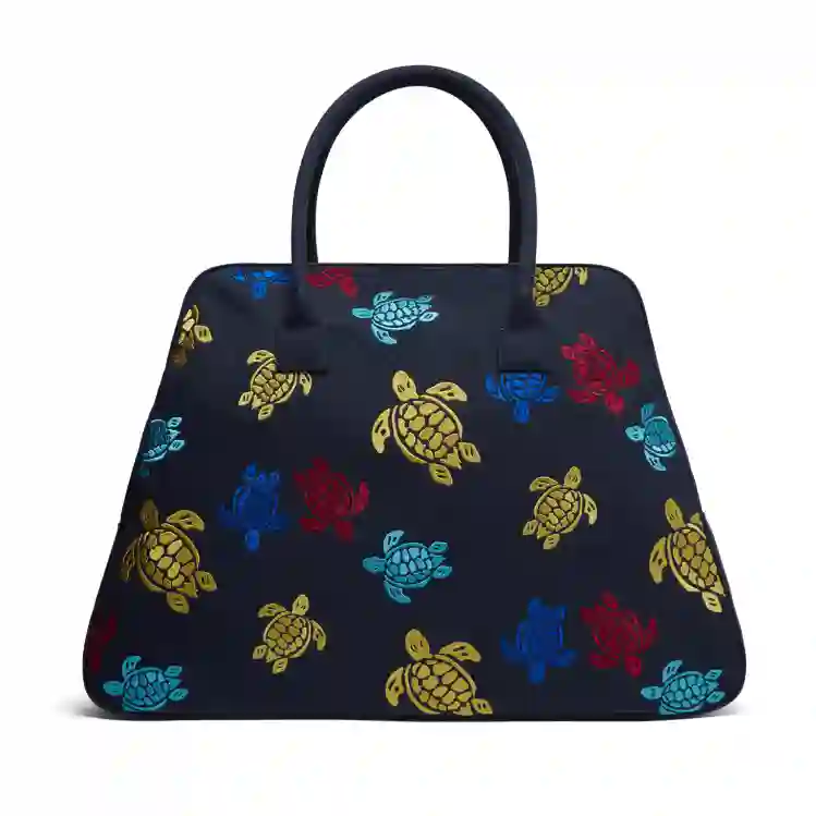 صورة Unisex Multicolor Turtles Dance Brady Çanta