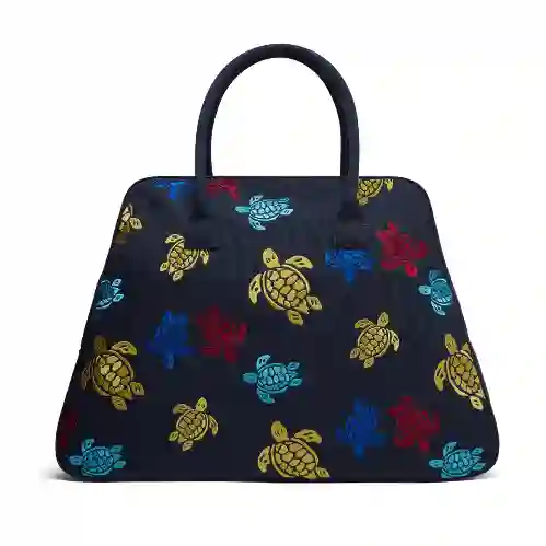 صورة Unisex Multicolor Turtles Dance Brady Çanta