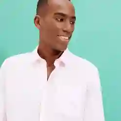 صورة Erkek Caroon Keten Gömlek