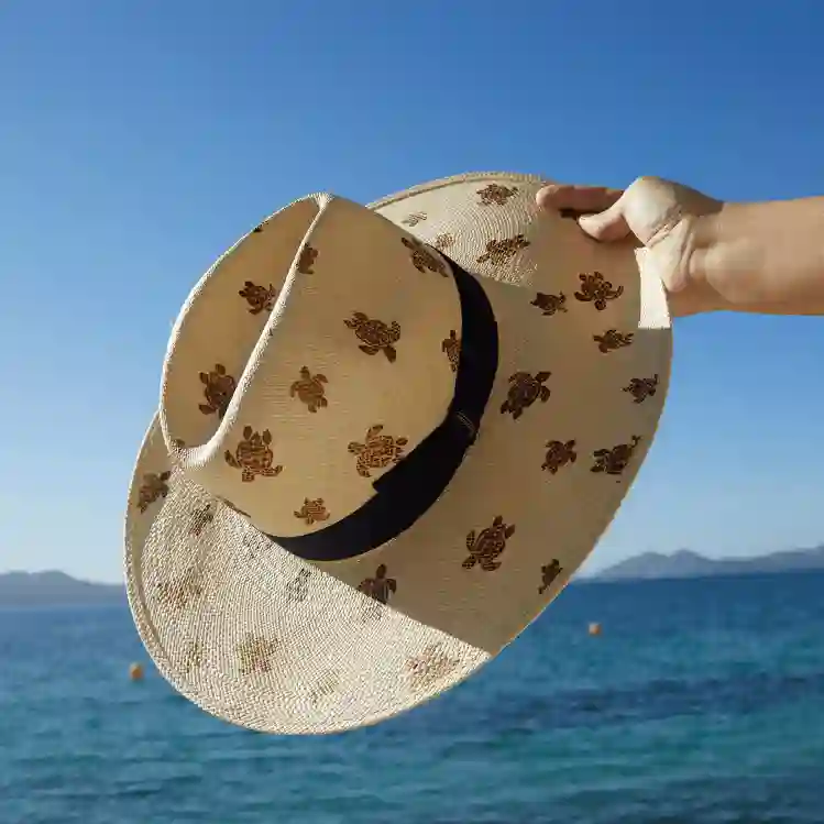 صورة Kadın Vilebrequin x Borsalino Claudia Şapka