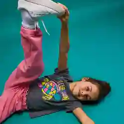 صورة Kız Çocuk Gitty Multicolore Turtle Tişört