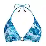 صورة Kadın Tahiti Flowers Flechett Bikini Üstü