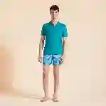 صورة Erkek Pyramid Keten Polo