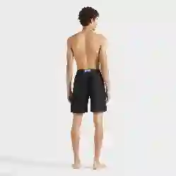 صورة Erkek Baie Keten Bermuda