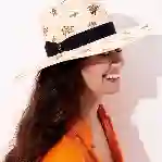 صورة Kadın Vilebrequin x Borsalino Claudia Şapka