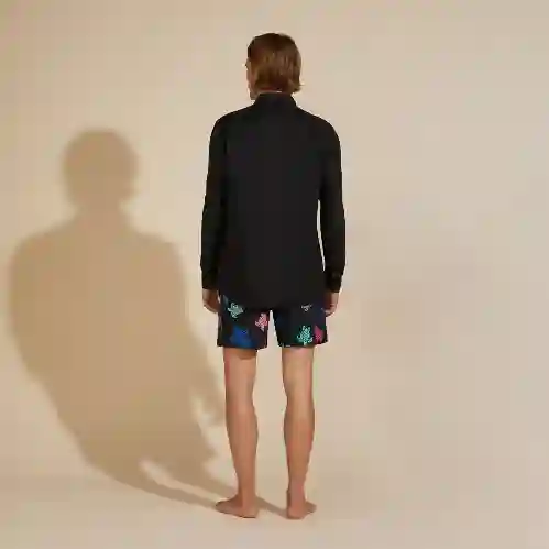 صورة Erkek Caroon Keten Gömlek