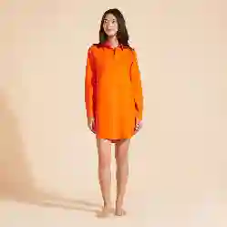 صورة Kadın  Keten Fragance Keten Plaj Giyim