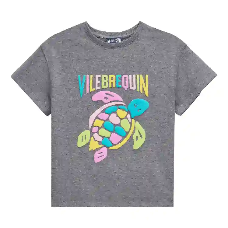 صورة Kız Çocuk Gitty Multicolore Turtle Tişört