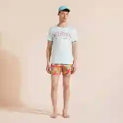 صورة Erkek Tahiti Flowers Thom Tişört