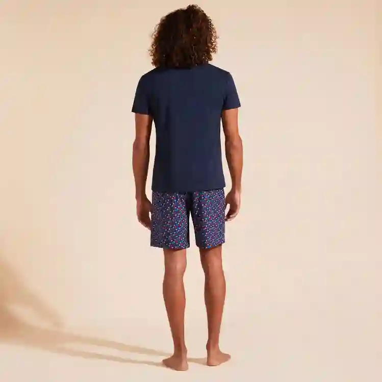 صورة Erkek Embroidered Turtle Thom Tişört