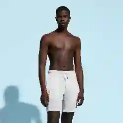 صورة Erkek Baoon Keten Bermuda