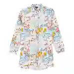 صورة Kadın Franche Peaceful Trees Gömlek